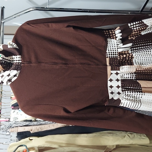 100 Parkhouse Dallas, size 18 vintage dress invw254 - Picture 6 of 11